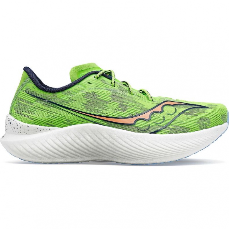 Saucony Endorphin Pro 3 Laufschuhe Damen Grün | SCHWEIZ WTXNM