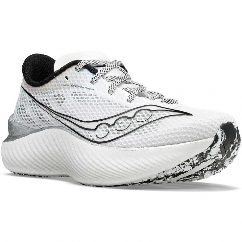 Saucony Endorphin Pro 3 Laufschuhe Damen Weiß | SCHWEIZ ITMON