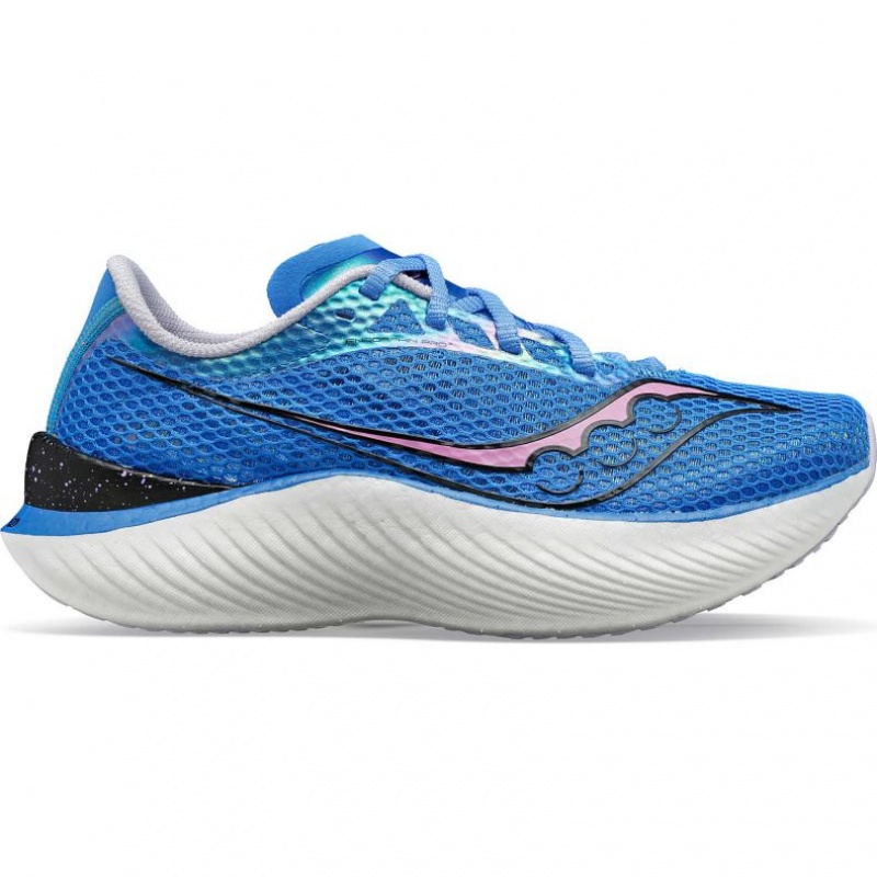 Saucony Endorphin Pro 3 Laufschuhe Damen Blau | SCHWEIZ KEUPH