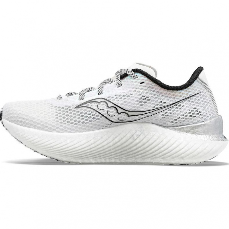 Saucony Endorphin Pro 3 Laufschuhe Herren Weiß | SCHWEIZ PDCBE