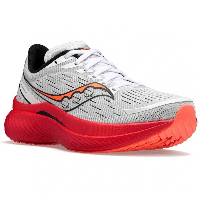 Saucony Endorphin Speed 3 Laufschuhe Damen Weiß | SCHWEIZ AXUGP