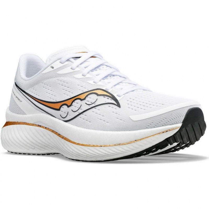 Saucony Endorphin Speed 3 Laufschuhe Herren Weiß | SCHWEIZ ZYEHU