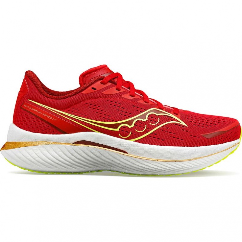 Saucony Endorphin Speed 3 Laufschuhe Herren Rot | SCHWEIZ KRUZP