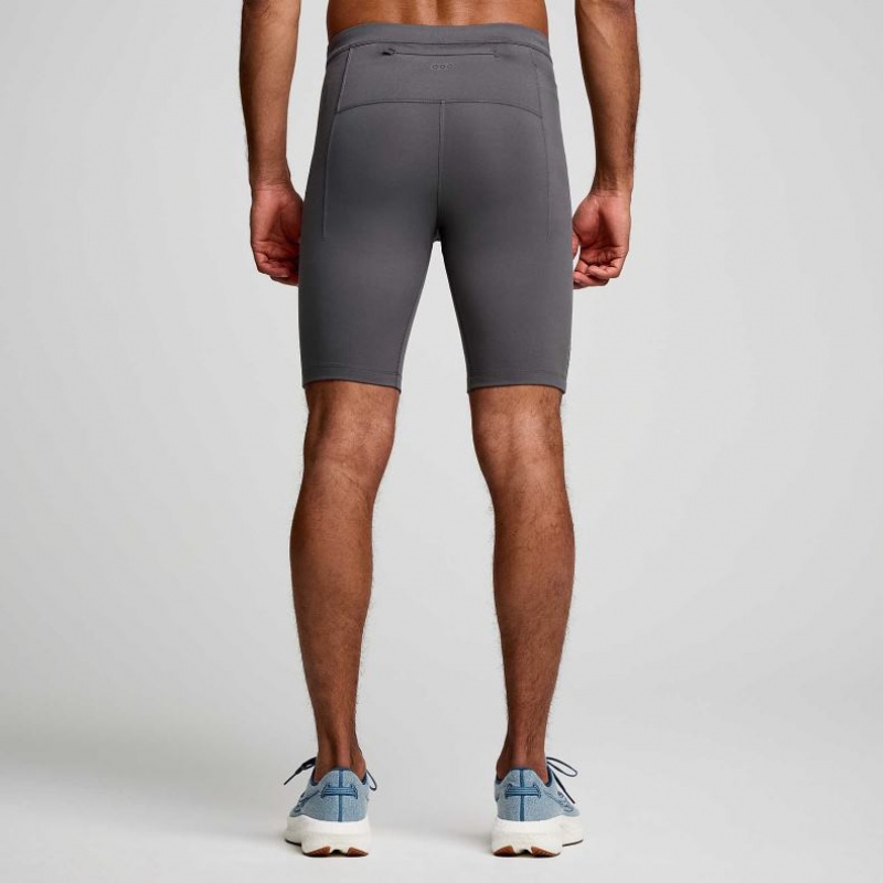 Saucony Fortify Gefütterte Half Strumpfhose Herren Grau | SCHWEIZ HKAXG