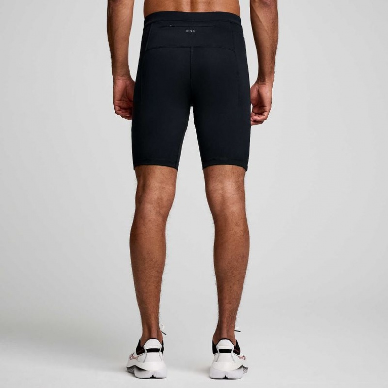 Saucony Fortify Gefütterte Half Strumpfhose Herren Schwarz | SCHWEIZ EWQRU