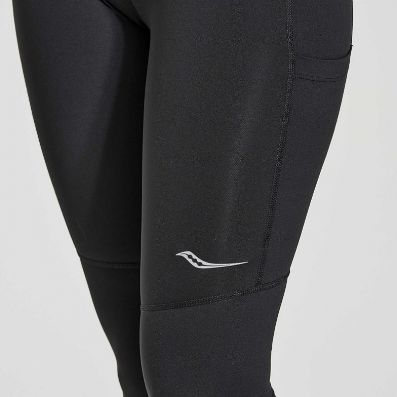 Saucony Fortify Strumpfhose Damen Schwarz | SCHWEIZ PUCKS