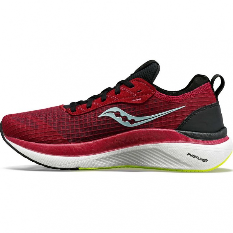 Saucony Freedom Crossport Laufschuhe Damen Rot | SCHWEIZ MBFEP