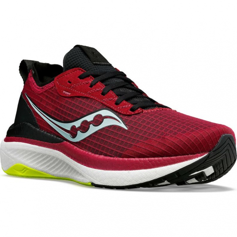 Saucony Freedom Crossport Laufschuhe Damen Rot | SCHWEIZ MBFEP