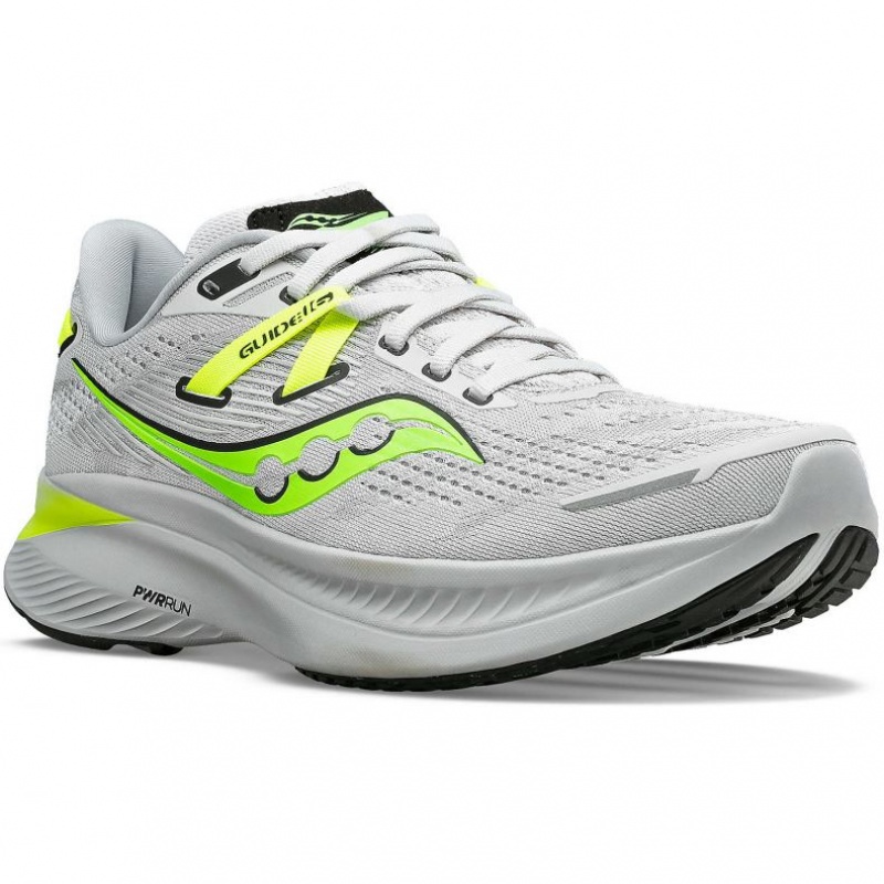 Saucony Guide 16 Laufschuhe Damen Grau | SCHWEIZ TNUQI