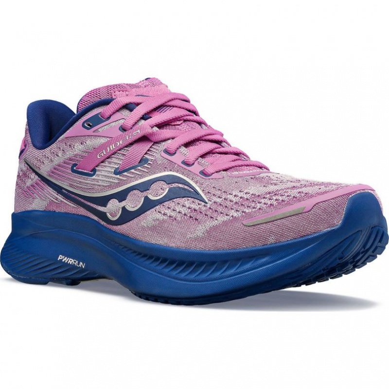 Saucony Guide 16 Laufschuhe Damen Lila Indigo | SCHWEIZ OCEHJ