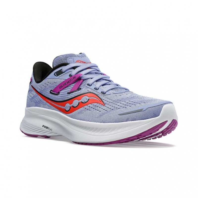 Saucony Guide 16 Laufschuhe Damen Lila | SCHWEIZ JYPEX