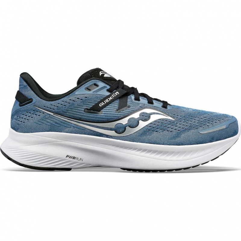 Saucony Guide 16 Laufschuhe Herren Blau | SCHWEIZ CXGHE