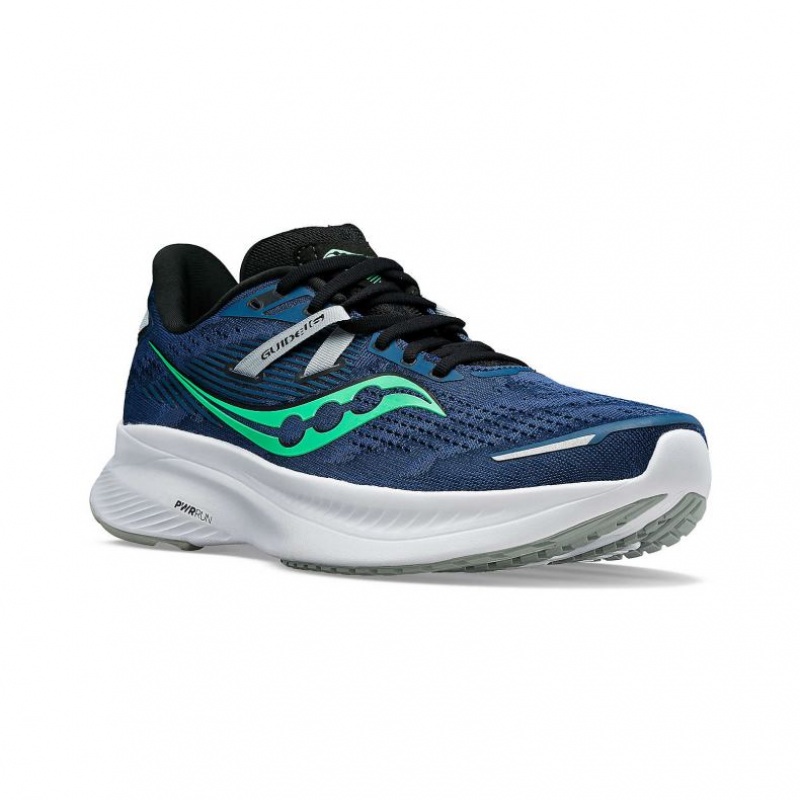 Saucony Guide 16 Laufschuhe Herren Blau | SCHWEIZ YDINR