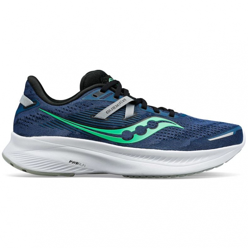 Saucony Guide 16 Laufschuhe Herren Blau | SCHWEIZ YDINR