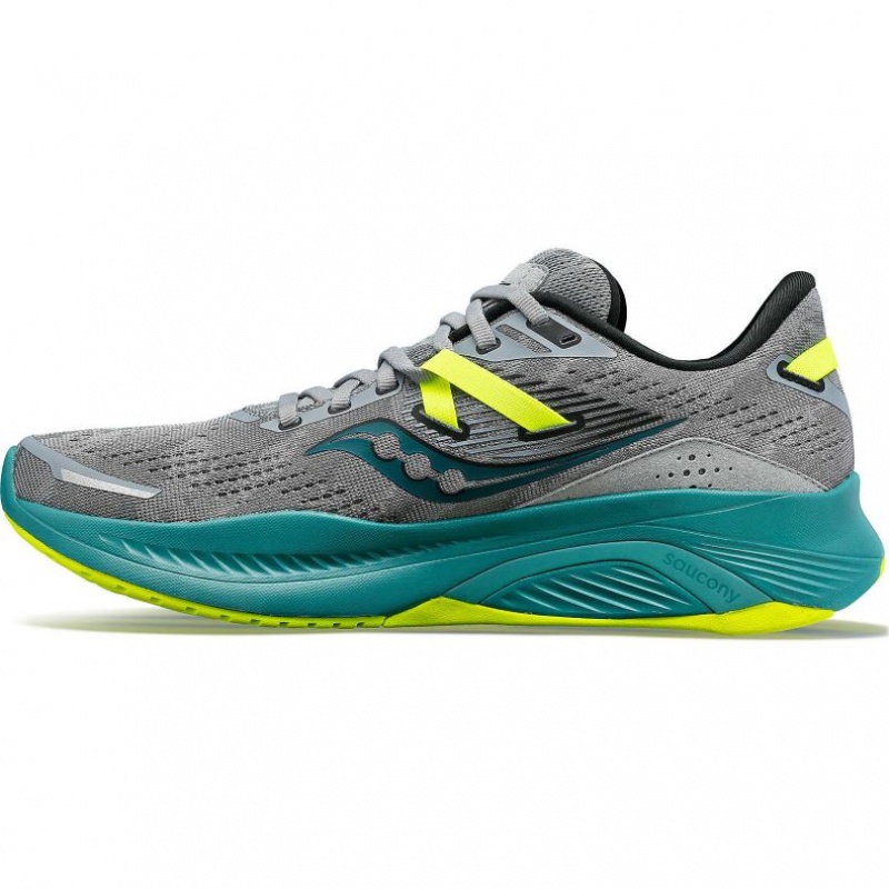 Saucony Guide 16 Laufschuhe Herren Grau Türkis | SCHWEIZ KYMDR