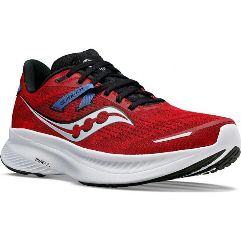 Saucony Guide 16 Laufschuhe Herren Rot | SCHWEIZ NYMEF