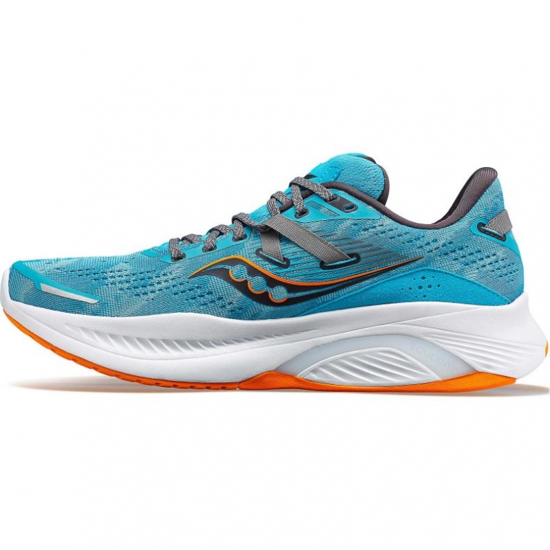 Saucony Guide 16 Laufschuhe Herren Türkis | SCHWEIZ QKPBD