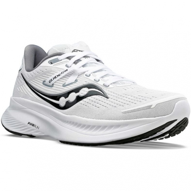 Saucony Guide 16 Laufschuhe Herren Weiß | SCHWEIZ ADIFW