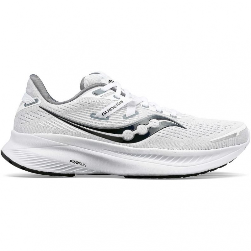 Saucony Guide 16 Laufschuhe Herren Weiß | SCHWEIZ ADIFW