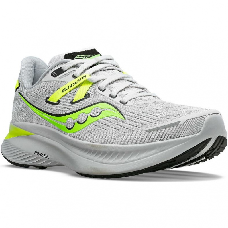 Saucony Guide 16 Laufschuhe Herren Weiß | SCHWEIZ BAVHP