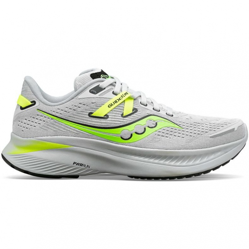 Saucony Guide 16 Laufschuhe Herren Weiß | SCHWEIZ BAVHP