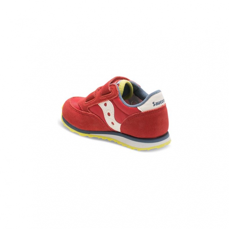 Saucony Jazz Hook & Loop Sneaker Große Kinder Rot | SCHWEIZ MRGYL