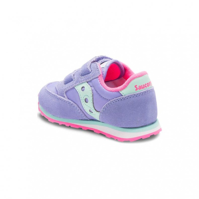 Saucony Jazz Hook & Loop Sneaker Große Kinder Lila | SCHWEIZ MSNIG