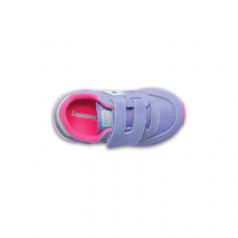 Saucony Jazz Hook & Loop Sneaker Große Kinder Lila | SCHWEIZ MSNIG