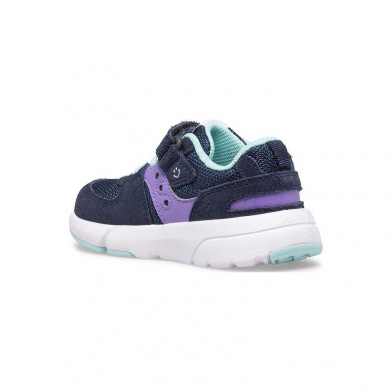 Saucony Jazz Lite 2.0 Sneaker Kleine Kinder Navy Lila | SCHWEIZ UOFNI