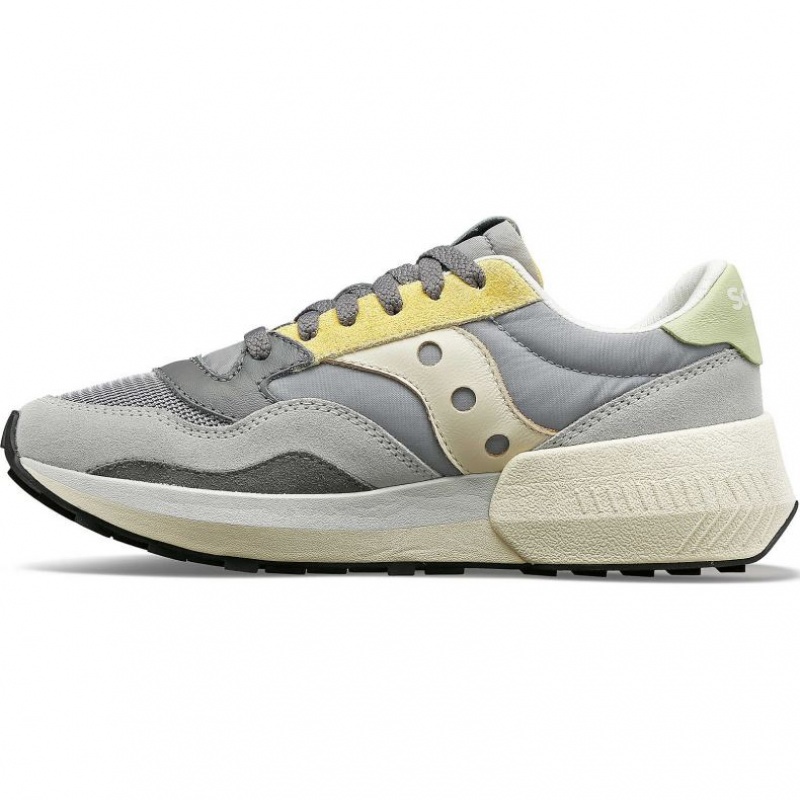 Saucony Jazz NXT Sneaker Damen Grau Gelb | SCHWEIZ RLHDN