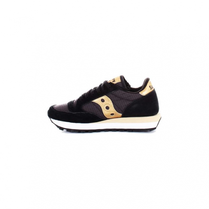 Saucony Jazz Original Sneaker Damen Schwarz Gold | SCHWEIZ LRHZF