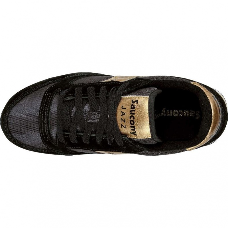 Saucony Jazz Original Sneaker Damen Schwarz Gold | SCHWEIZ LRHZF