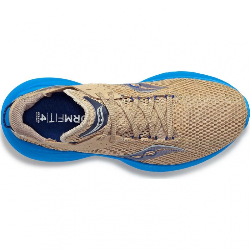 Saucony Kinvara 14 Laufschuhe Damen Beige Blau | SCHWEIZ CSWUZ