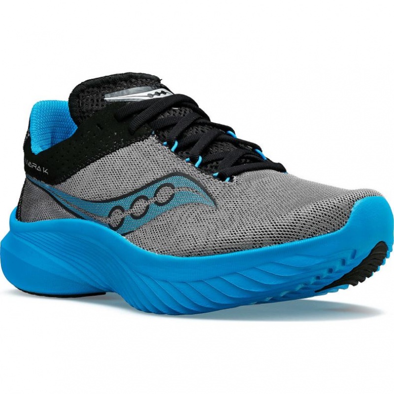 Saucony Kinvara 14 Laufschuhe Damen Blau Grau | SCHWEIZ MHQUD