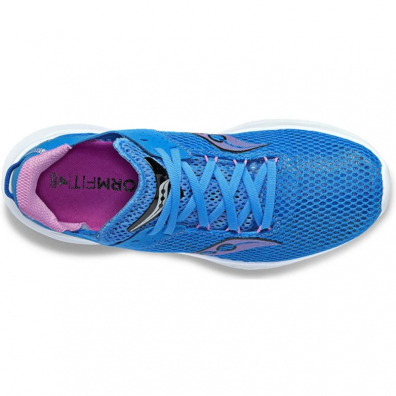 Saucony Kinvara 14 Laufschuhe Damen Blau | SCHWEIZ AIWPG