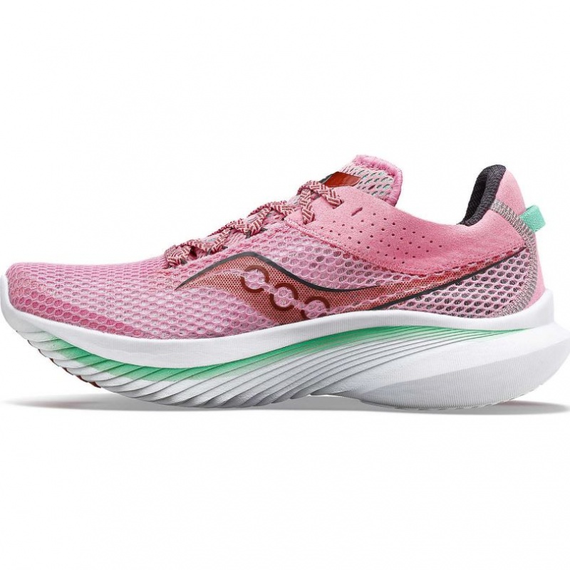 Saucony Kinvara 14 Laufschuhe Damen Rosa | SCHWEIZ TBHLG