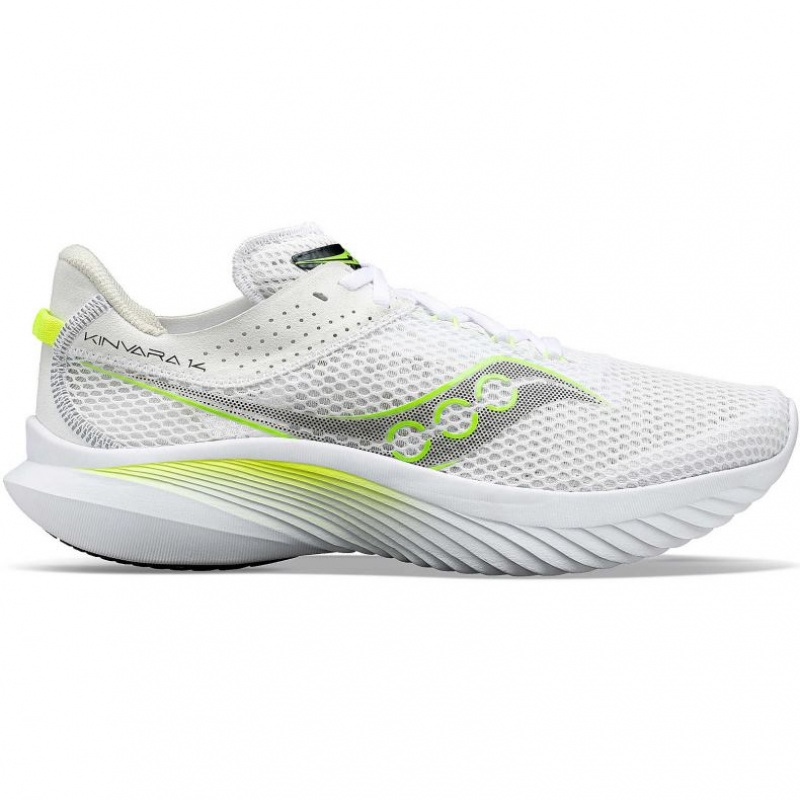 Saucony Kinvara 14 Laufschuhe Damen Weiß | SCHWEIZ RWNCY