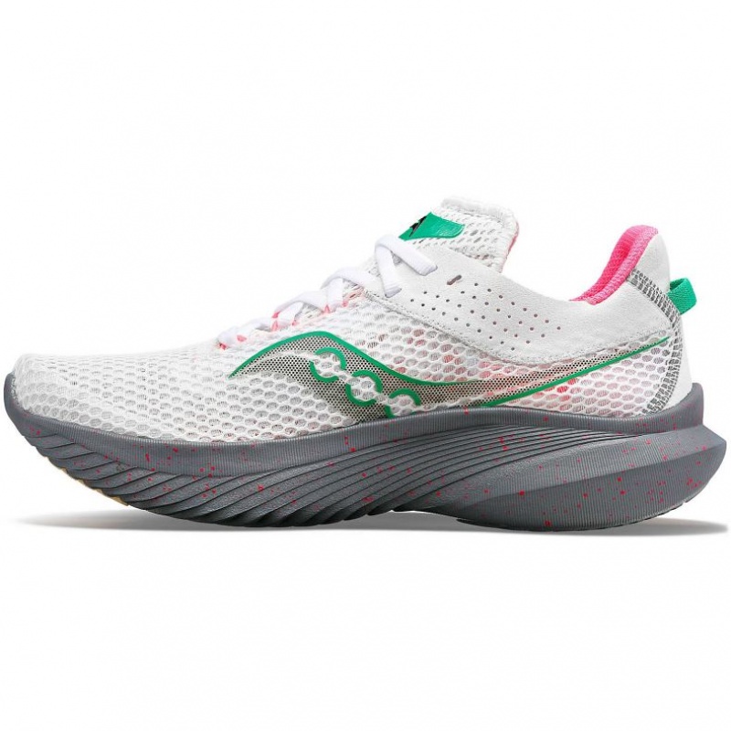 Saucony Kinvara 14 Laufschuhe Damen Weiß | SCHWEIZ DVRIB