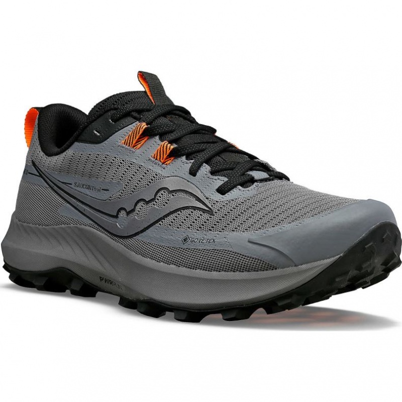 Saucony Peregrine 13 GTX Trailrunning Schuhe Herren Grau | SCHWEIZ CZADQ