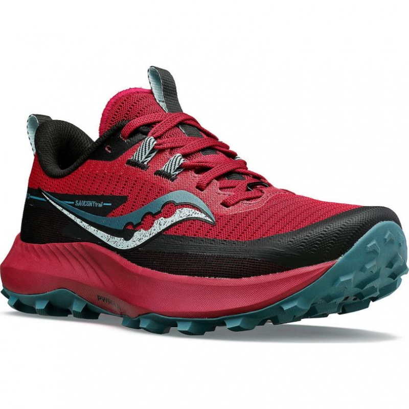 Saucony Peregrine 13 Trailrunning Schuhe Damen Rot | SCHWEIZ DIFJX