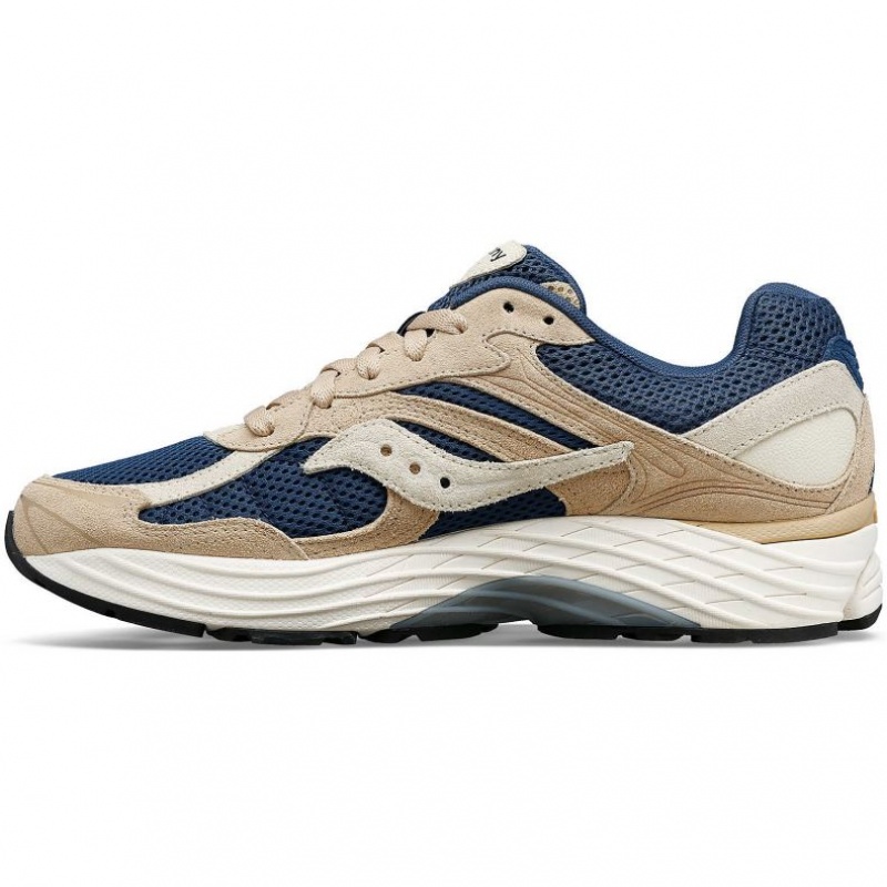 Saucony ProGrid Omni 9 Premium Sneaker Damen Beige Blau | SCHWEIZ XQZYC