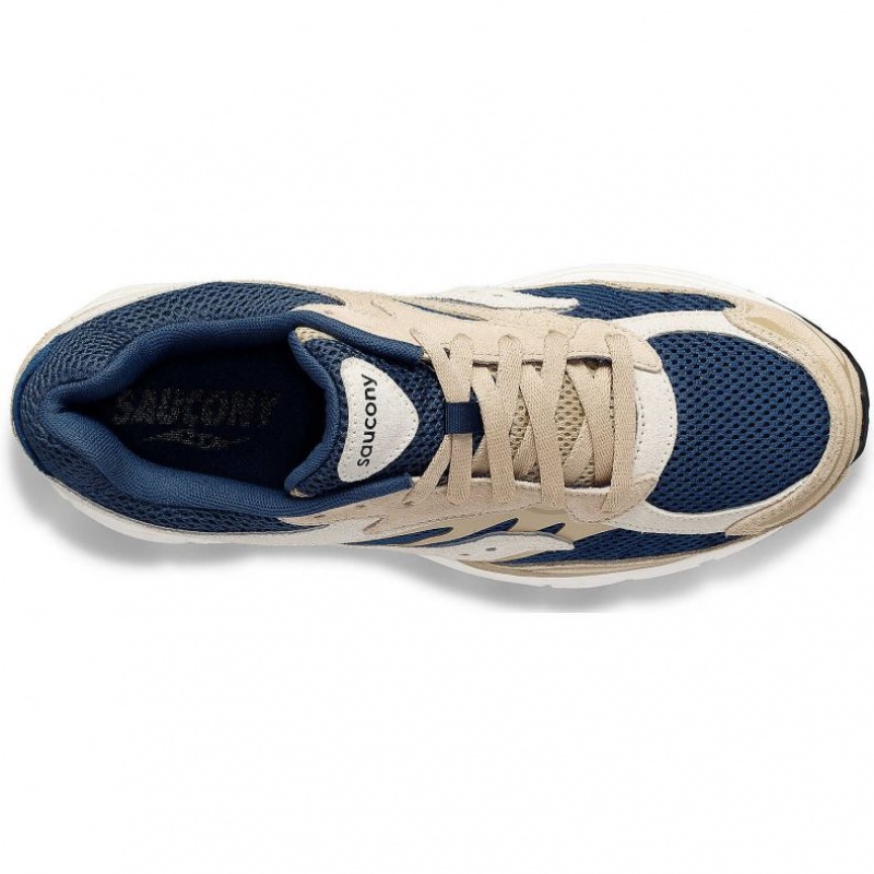 Saucony ProGrid Omni 9 Premium Sneaker Herren Beige Blau | SCHWEIZ OIAZV