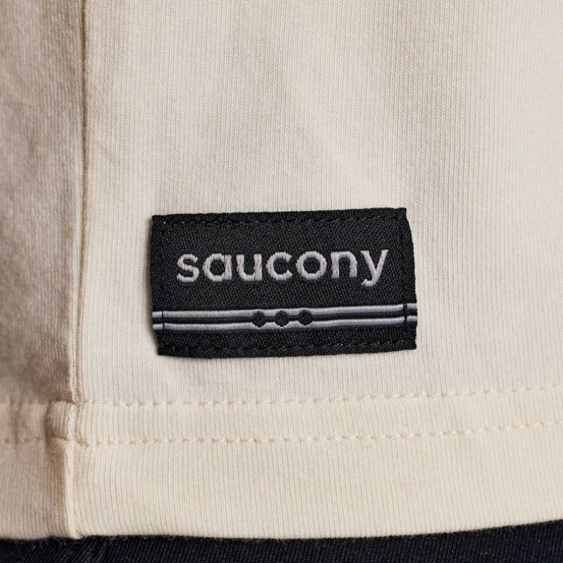 Saucony Recovery Boxy T-Shirt Damen Weiß | SCHWEIZ BYFMP