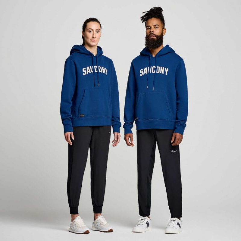 Saucony Recovery Hoodie Herren Indigo | SCHWEIZ OBYJC