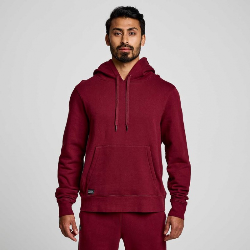 Saucony Recovery Hoodie Herren Rot | SCHWEIZ YRVIK