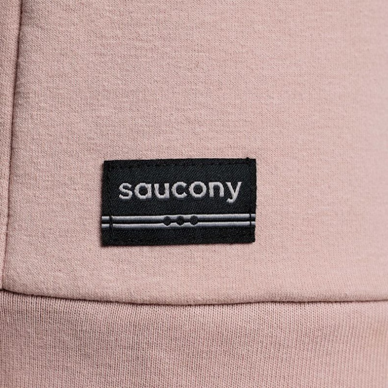 Saucony Recovery Zip Tunic Hoodie Damen Rosa | SCHWEIZ PARWC