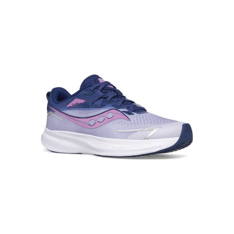 Saucony Ride 15 Sneaker Große Kinder Lila Indigo | SCHWEIZ YVNAL