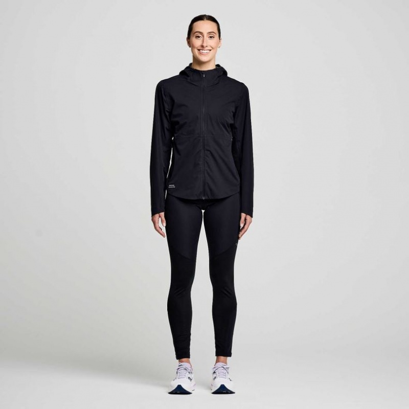 Saucony Runshield Jacke Damen Schwarz | SCHWEIZ BQZHW