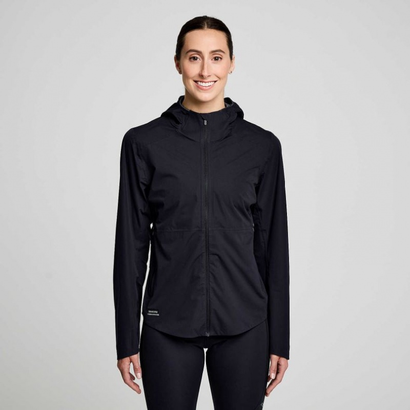 Saucony Runshield Jacke Damen Schwarz | SCHWEIZ BQZHW