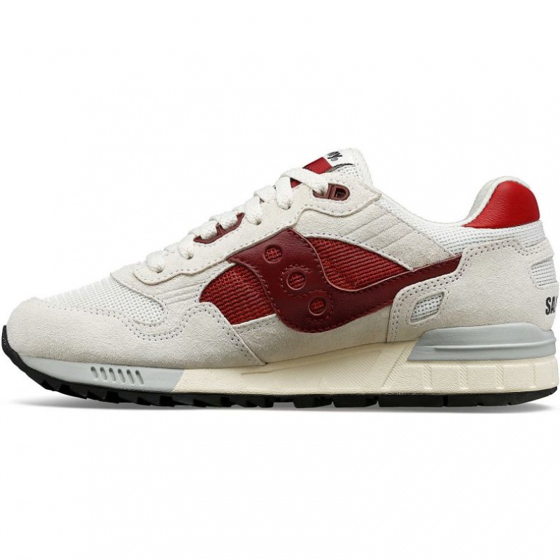 Saucony Shadow 5000 Sneaker Herren Weiß Rot | SCHWEIZ MLVJA